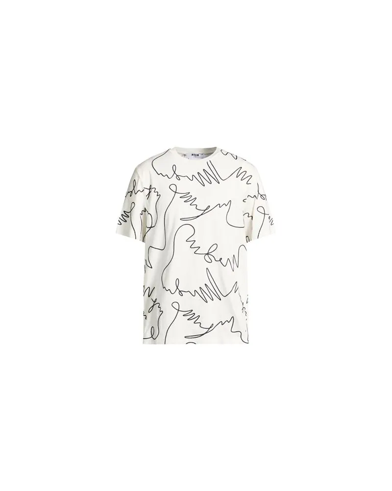 MSGM TOPS - T-shirtsauf YOOX.COM Weiß