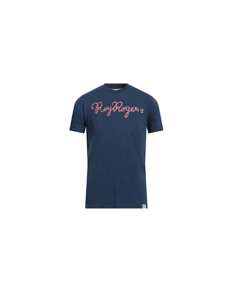 Roy Roger's TOPS - T-shirtsauf YOOX.COM Marineblau