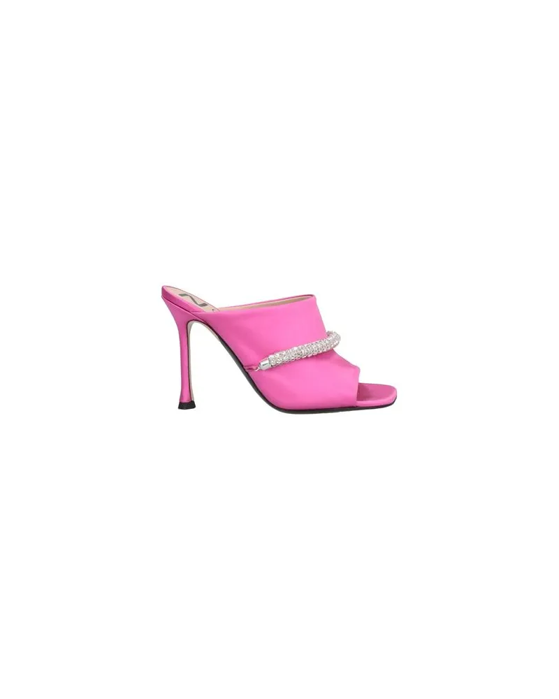 N° 21 SCHUHE - Sandalenauf YOOX.COM Fuchsia