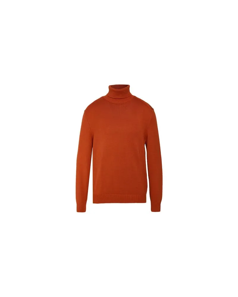 Armani Exchange STRICKWAREN - Rollkragenpulloverauf YOOX.COM Rostrot