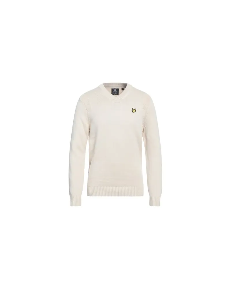 Lyle & Scott STRICKWAREN - Pulloverauf YOOX.COM Cremeweiß