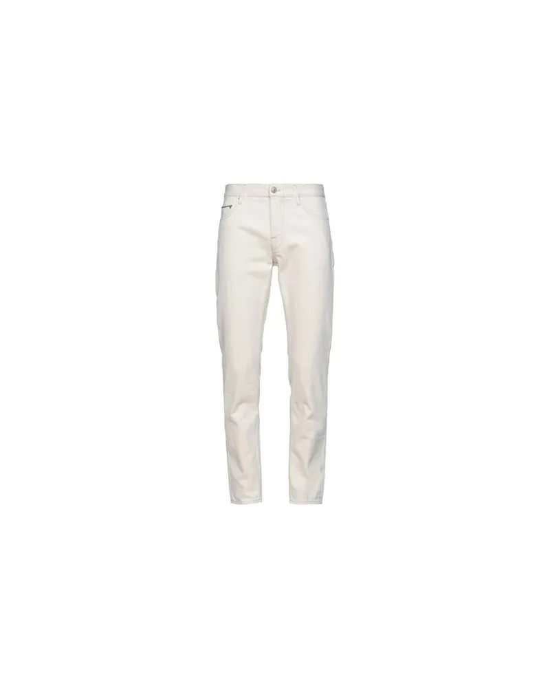 Care Label HOSEN & RÖCKE - Jeanshosenauf YOOX.COM Elfenbein