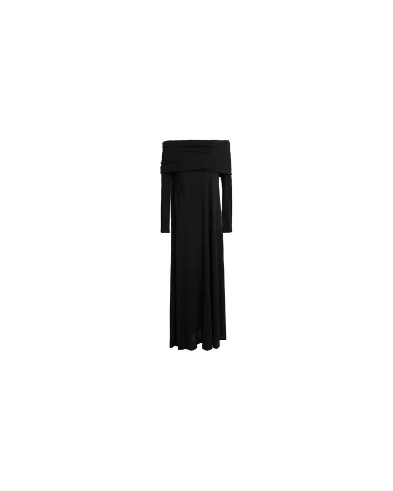 Mantù KLEIDER - Midi-Kleiderauf YOOX.COM Schwarz