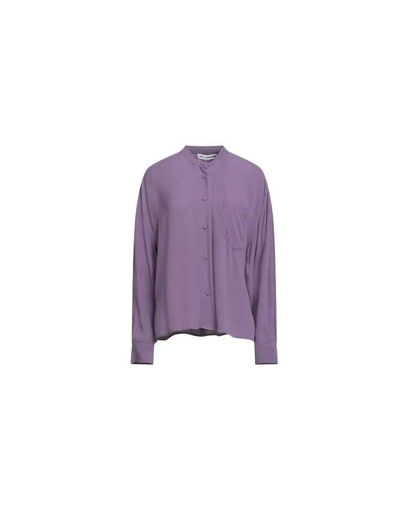 Attic and Barn TOPS - Hemdenauf YOOX.COM Violett