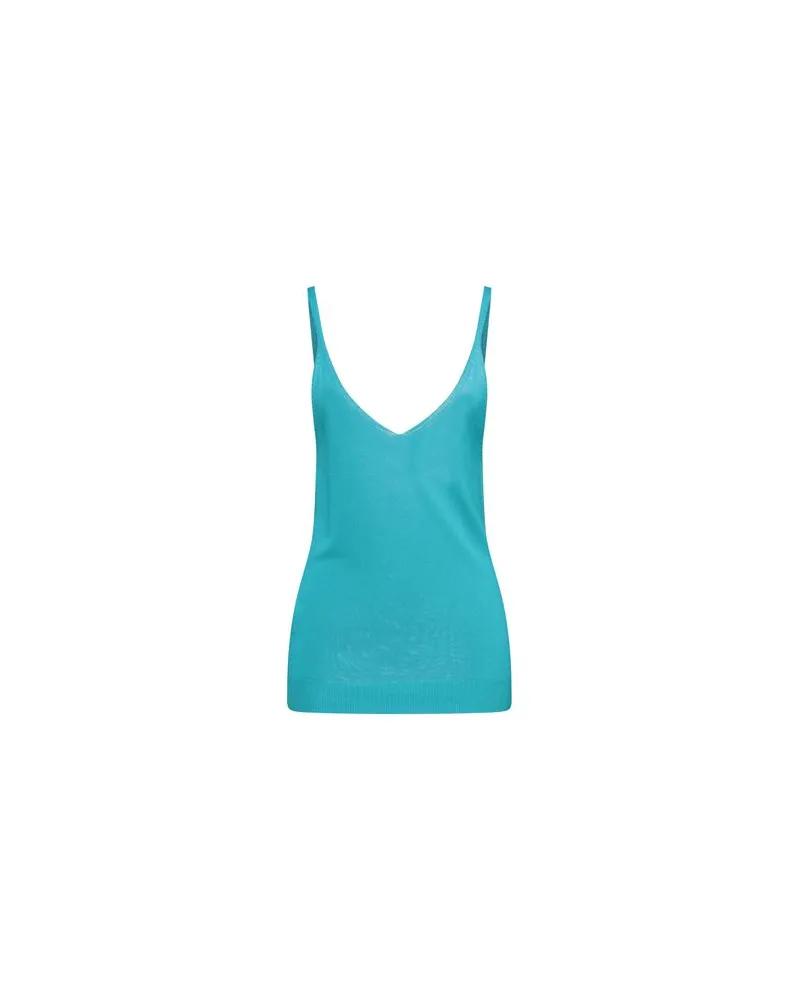 N.O.W. Andrea Rosati Cashmere TOPS - Topsauf YOOX.COM Azurblau