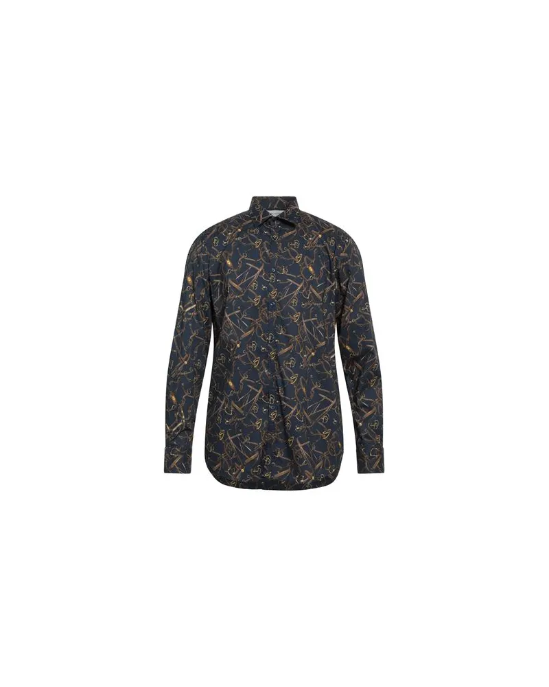 Aglini TOPS - Hemdenauf YOOX.COM Nachtblau