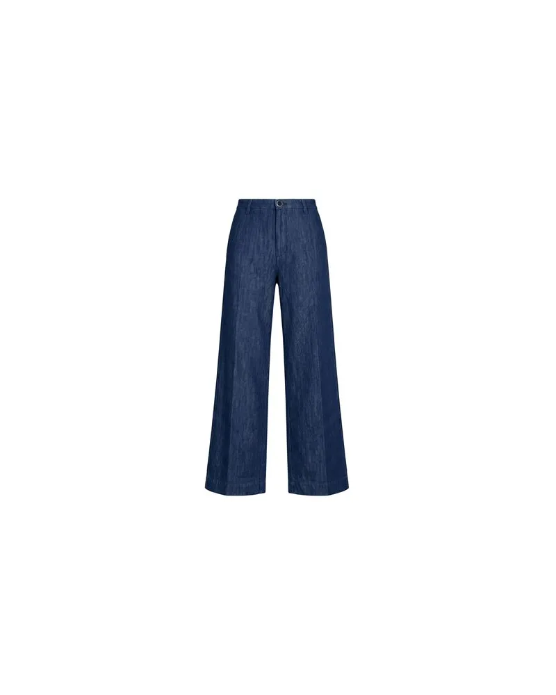 Re-HasH HOSEN & RÖCKE - Jeanshosenauf YOOX.COM Blau
