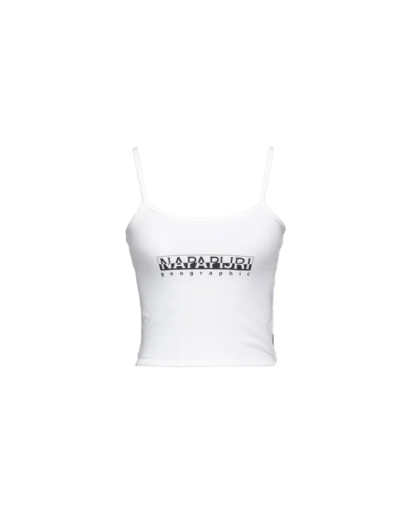 Napapijri TOPS - Tank Topsauf YOOX.COM Weiß
