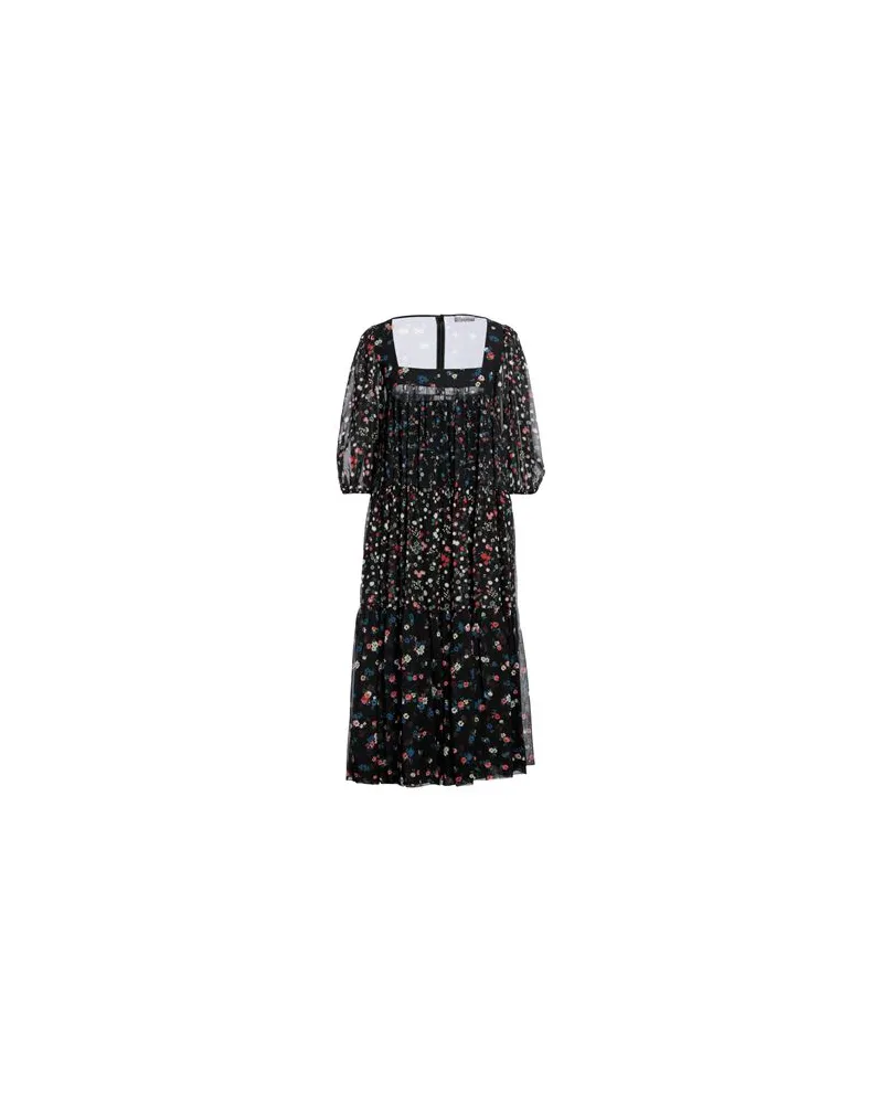 RED Valentino KLEIDER - Midi-Kleiderauf YOOX.COM Schwarz