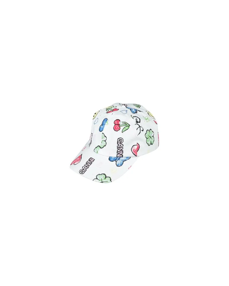 Ganni ACCESSOIRES - Mützen & Hüteauf YOOX.COM Weiß