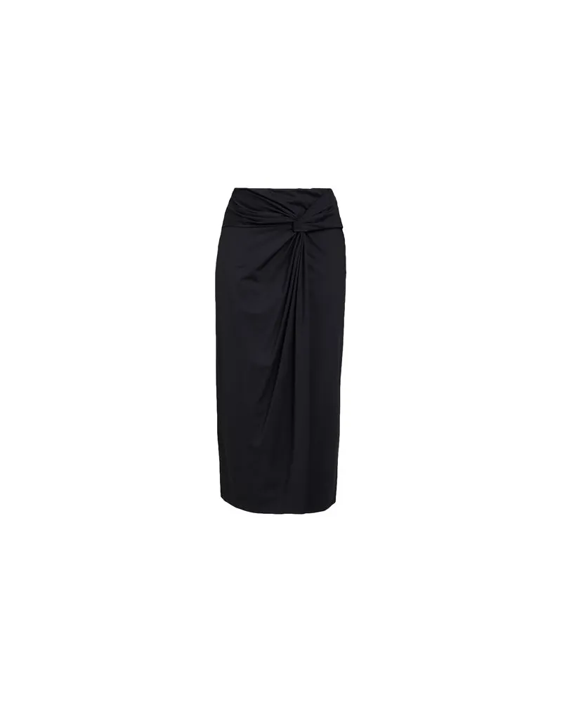 MAX&Co. BAITA  - HOSEN & RÖCKE - Midi-Röckeauf YOOX.COM Schwarz