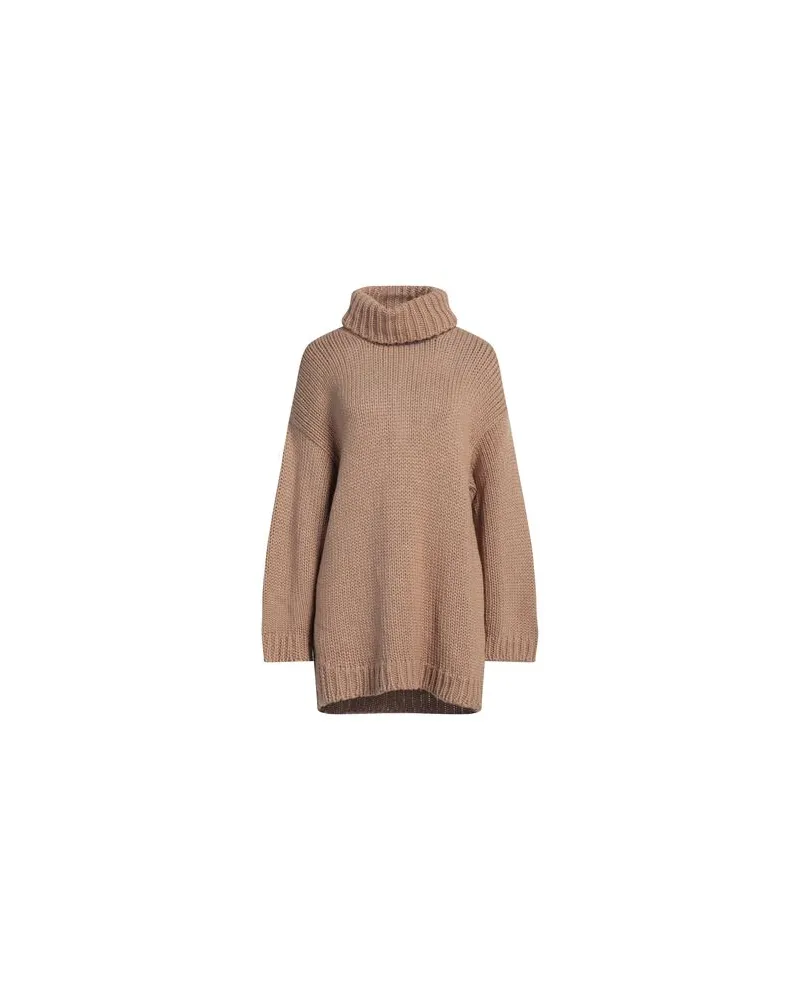 RED Valentino STRICKWAREN - Rollkragenpulloverauf YOOX.COM Kamel