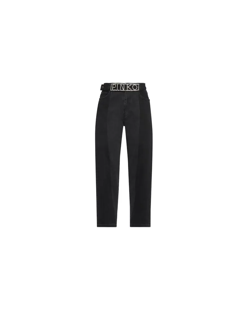 Pinko DENIM - HOSEN & RÖCKE - Jeanshosenauf YOOX.COM Schwarz