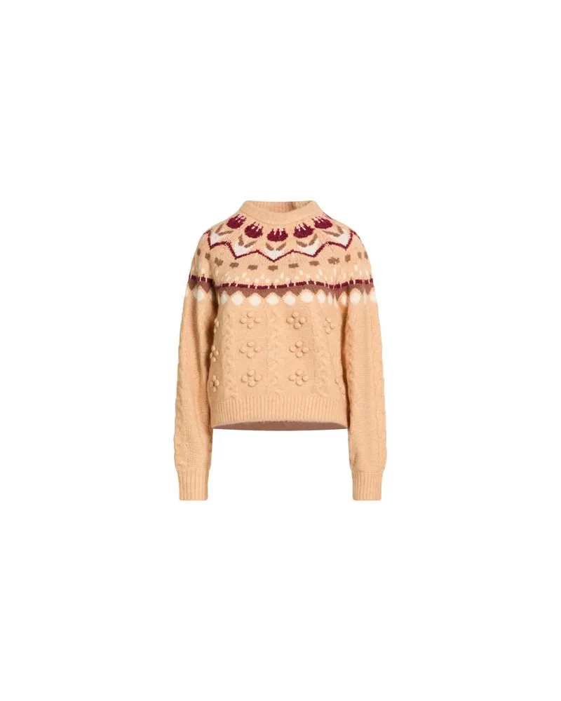 Maison Scotch STRICKWAREN - Rollkragenpulloverauf YOOX.COM Sand