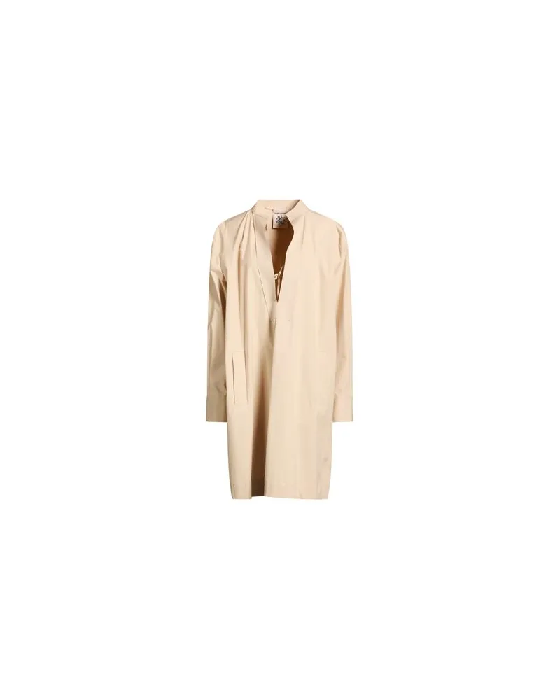 Semicouture KLEIDER - Midi-Kleiderauf YOOX.COM Beige