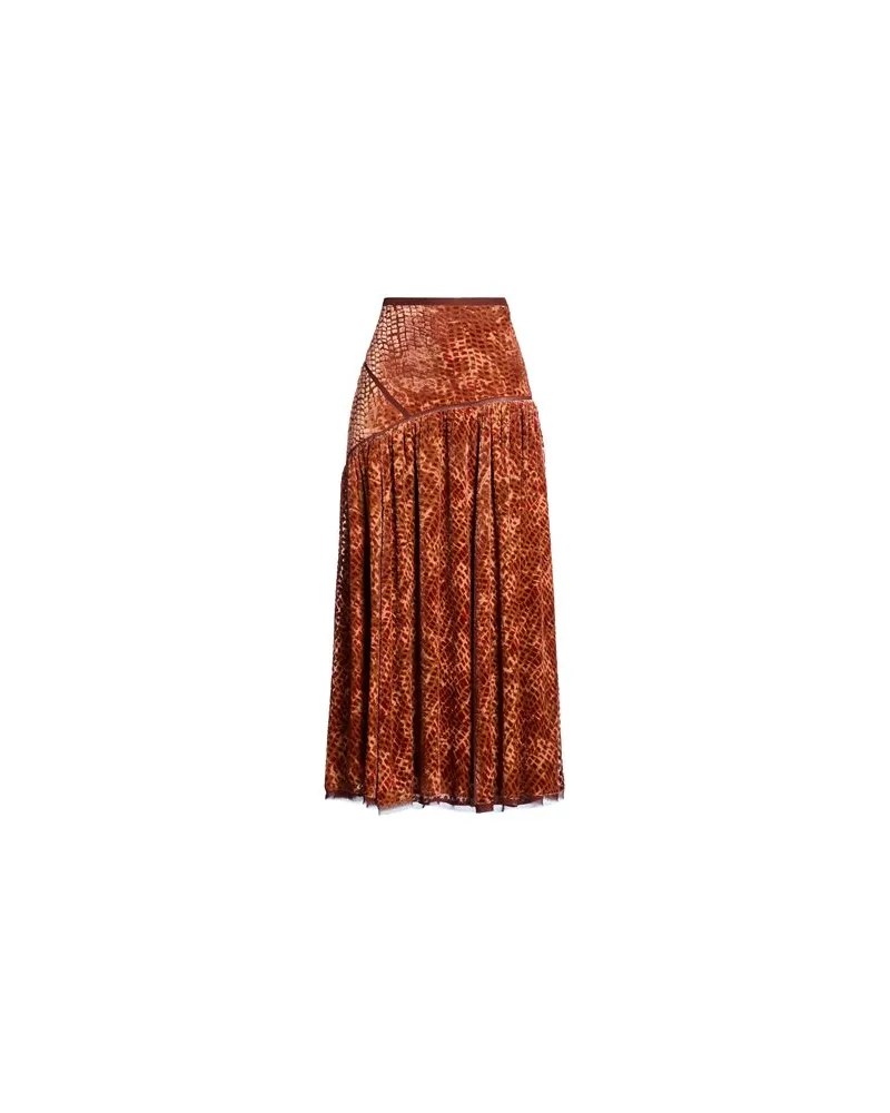 Ulla Johnson HOSEN & RÖCKE - Maxi-Röckeauf YOOX.COM Ziegelrot