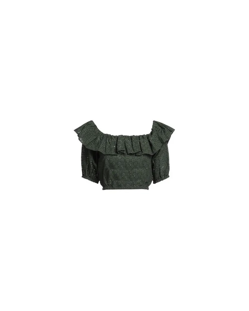 P.A.R.O.S.H. P.A.R.O H. - TOPS - Topsauf YOOX.COM Militärgrün