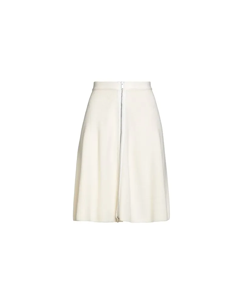 Iceberg HOSEN & RÖCKE - Midi-Röckeauf YOOX.COM Cremeweiß