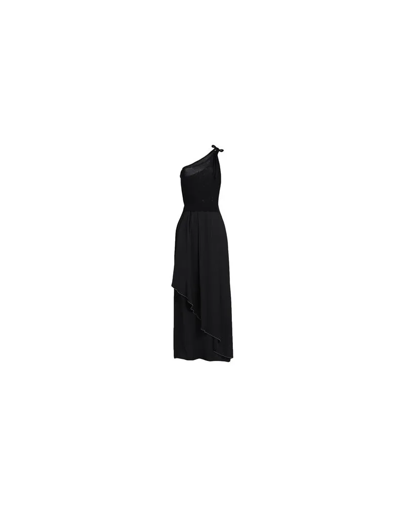 Peserico KLEIDER - Maxi-Kleiderauf YOOX.COM Schwarz