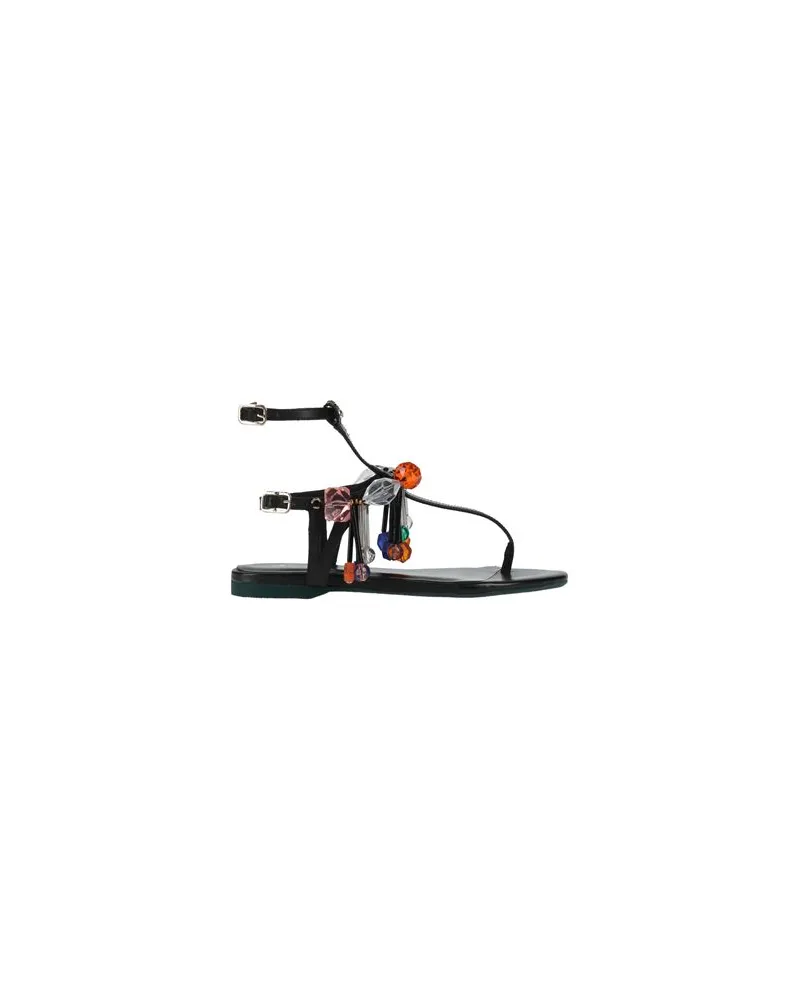 Patrizia Pepe SCHUHE - Zehentrennerauf YOOX.COM Schwarz
