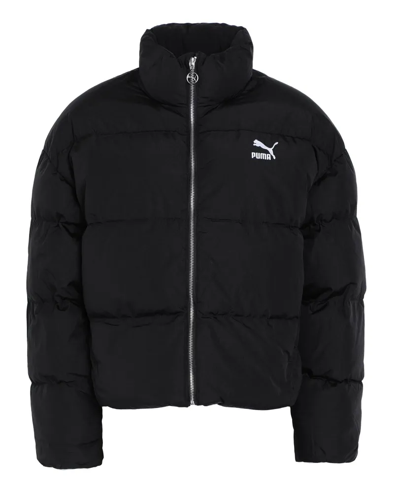 Puma Classics Oversized Puffer Jacket Pufferjacke Schwarz