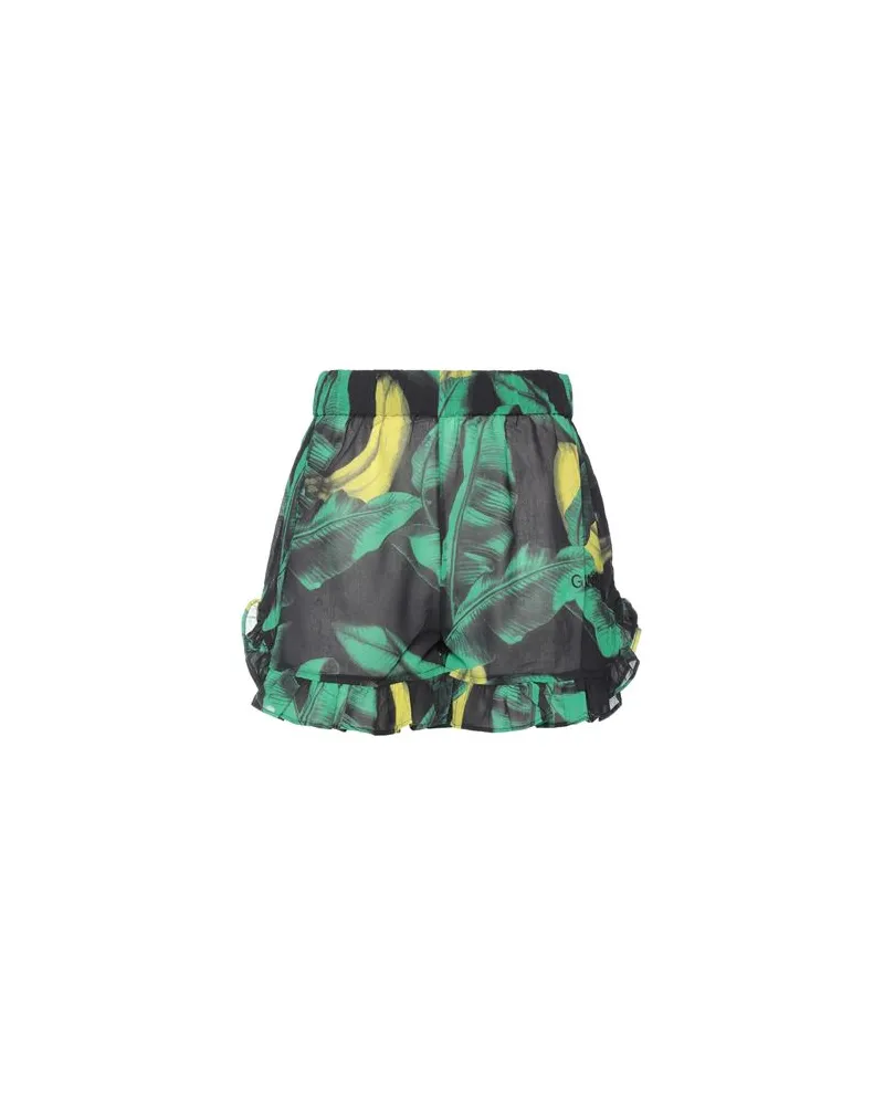 Ganni HOSEN & RÖCKE - Shorts & Bermudashortsauf YOOX.COM Grün