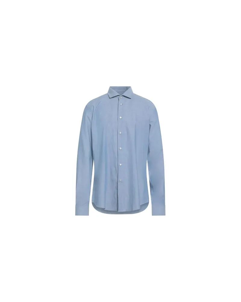 Brian Dales TOPS - Hemdenauf YOOX.COM Hellblau