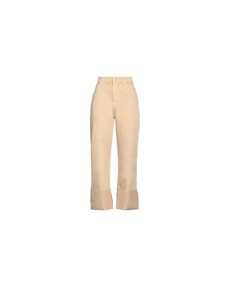 My Twin Twinset HOSEN & RÖCKE - Jeanshosenauf YOOX.COM Sand
