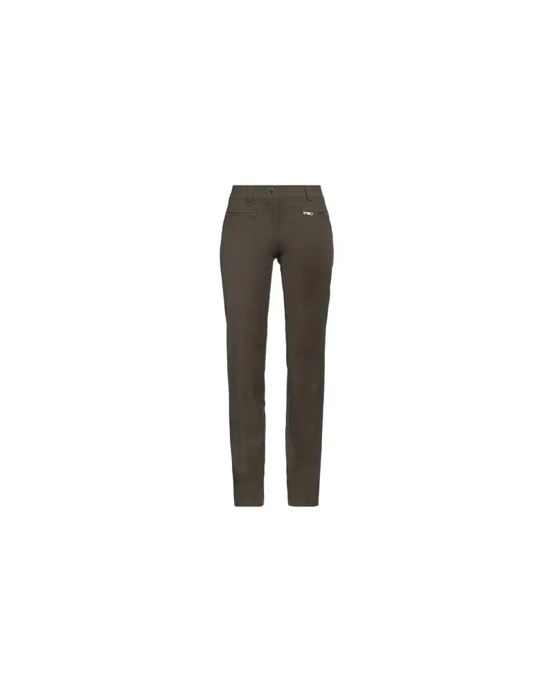 Anna Molinari HOSEN & RÖCKE - Hosenauf YOOX.COM Militärgrün