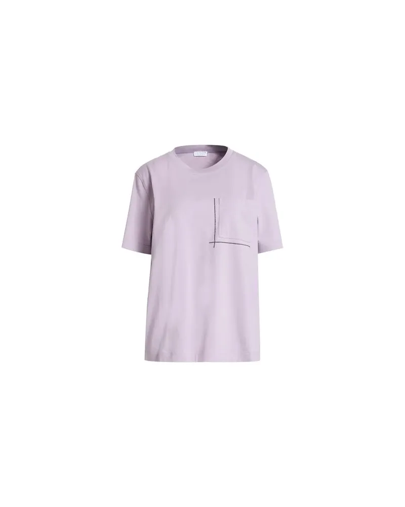 Brunello Cucinelli TOPS - T-shirtsauf YOOX.COM Lila