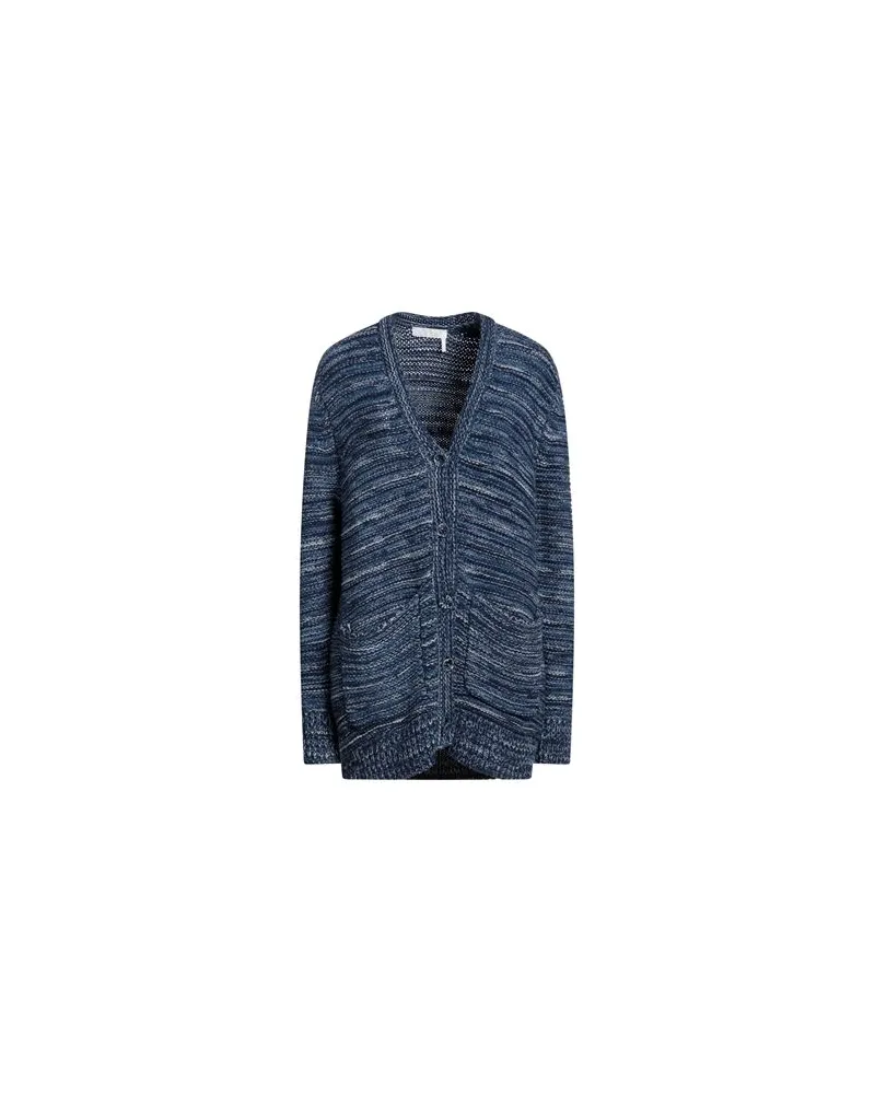 Chloé STRICKWAREN - Strickjackenauf YOOX.COM Blau