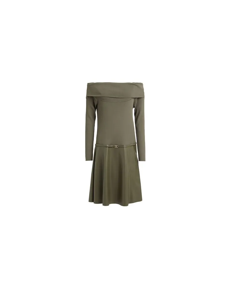 Liu Jo KLEIDER - Mini-Kleiderauf YOOX.COM Militärgrün
