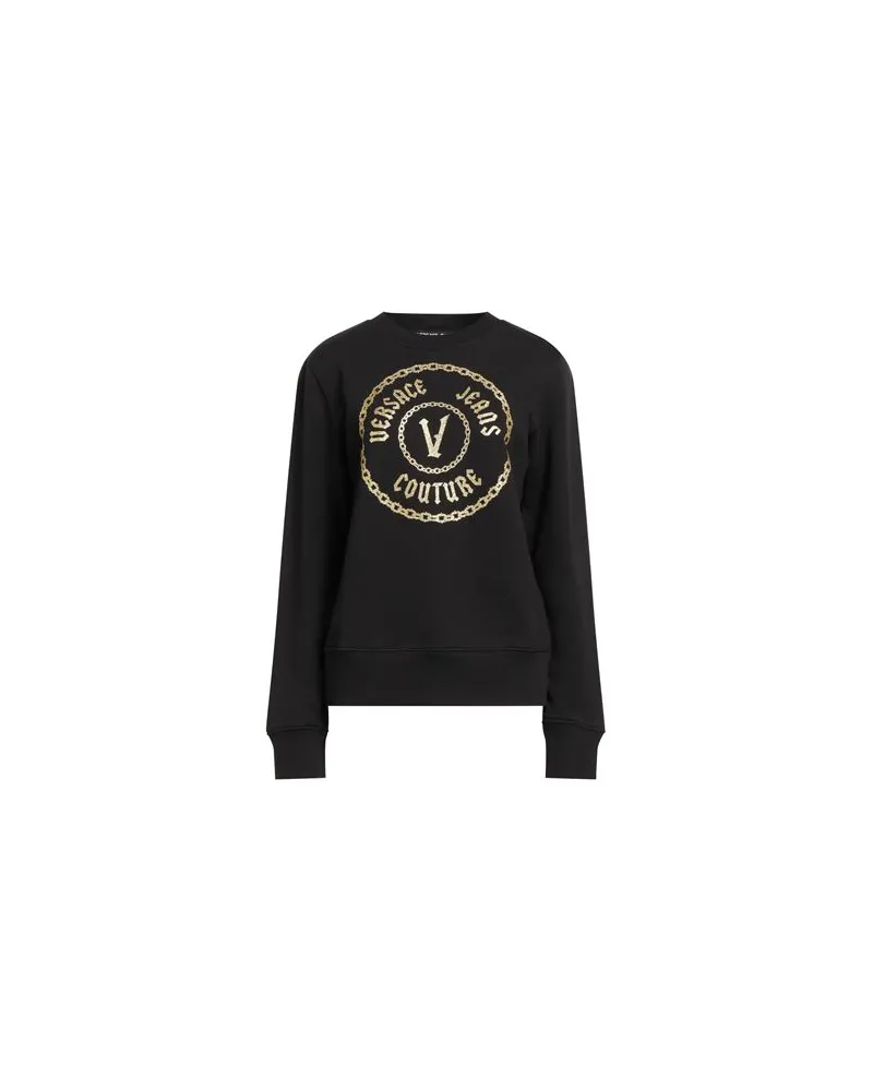 Versace Jeans TOPS - Sweatshirtsauf YOOX.COM Schwarz