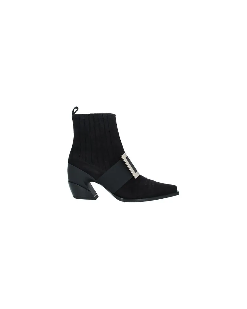 Roger Vivier SCHUHE - Stiefelettenauf YOOX.COM Schwarz