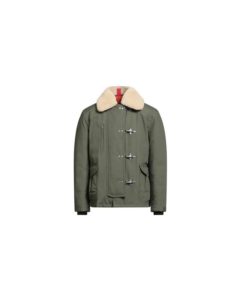 Fay JACKEN & MÄNTEL - Pufferjacken & Daunenjackenauf YOOX.COM Militärgrün