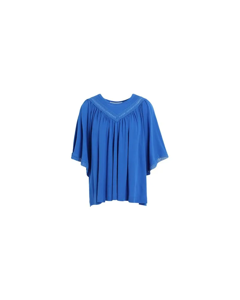 See by Chloé TOPS - T-shirtsauf YOOX.COM Blau