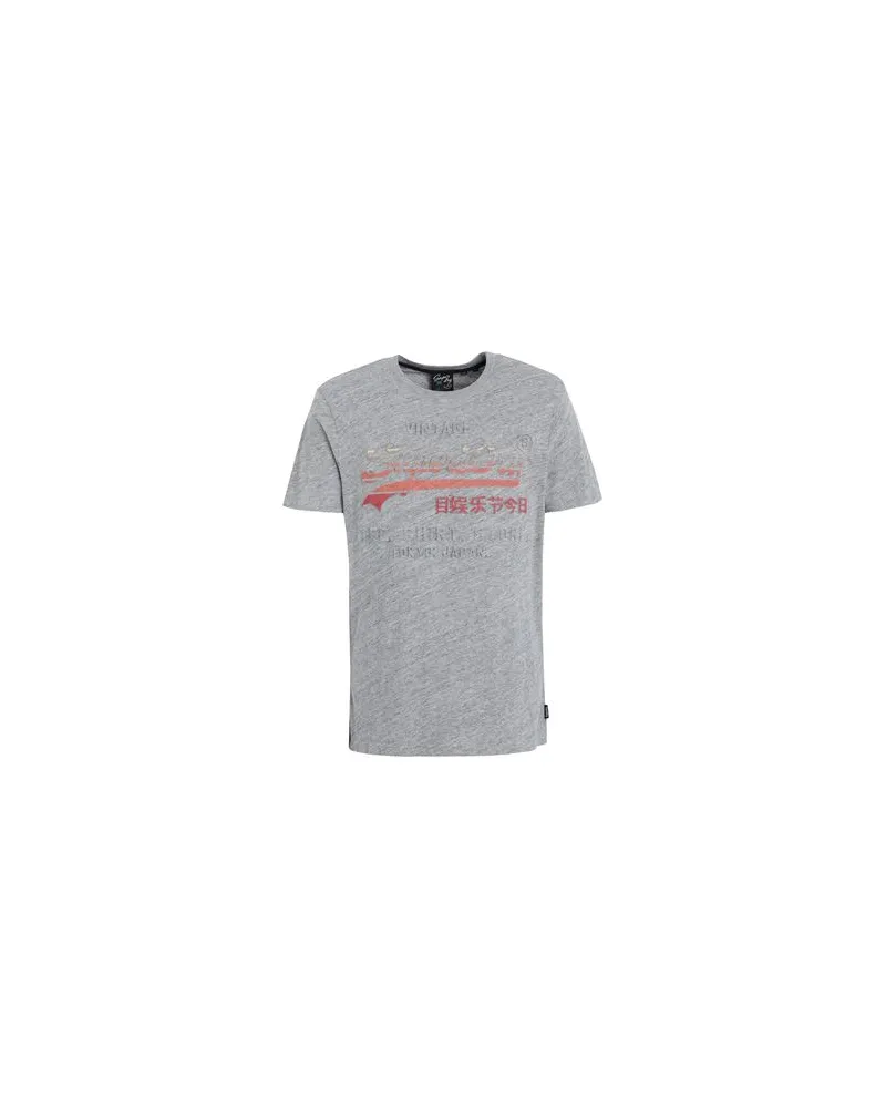 Superdry. TOPS - T-shirtsauf YOOX.COM Grau