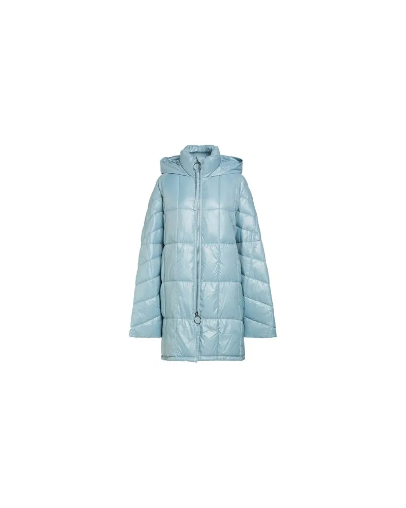 Semicouture JACKEN & MÄNTEL - Pufferjacken & Daunenjackenauf YOOX.COM Hellblau
