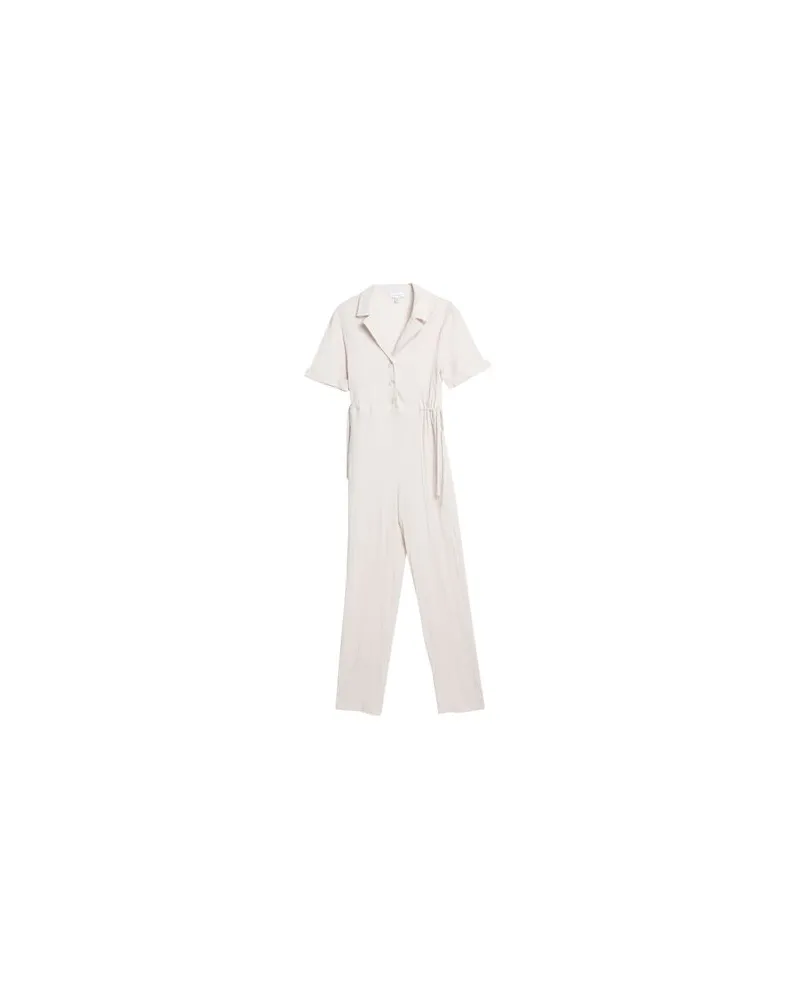 Topshop OVERALLS - Jumpsuitsauf YOOX.COM Elfenbein