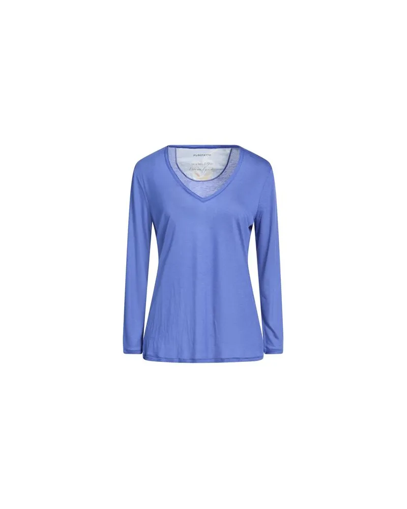 Purotatto TOPS - T-shirtsauf YOOX.COM Marineblau