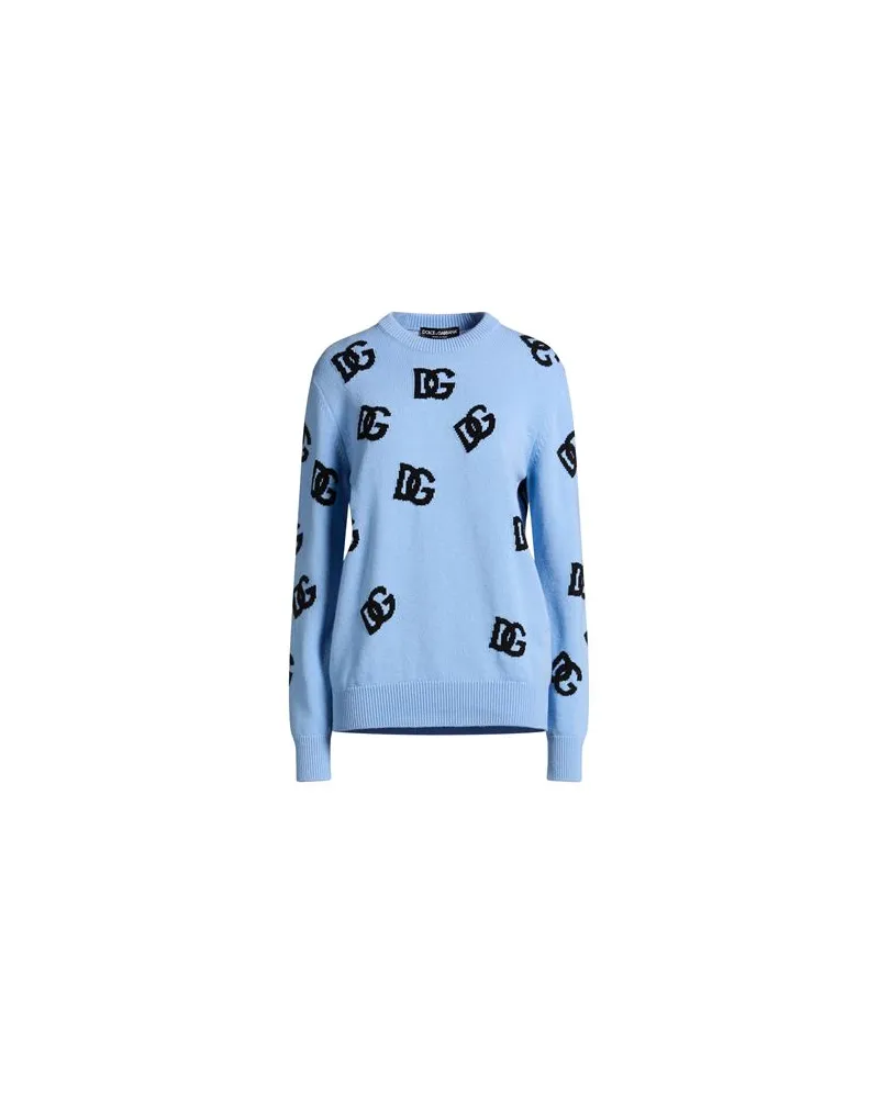 Dolce & Gabbana STRICKWAREN - Pulloverauf YOOX.COM Himmelblau