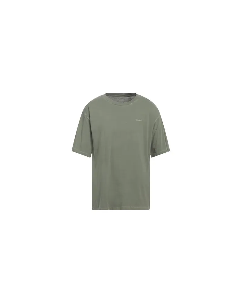 Gant TOPS - T-shirtsauf YOOX.COM Militärgrün