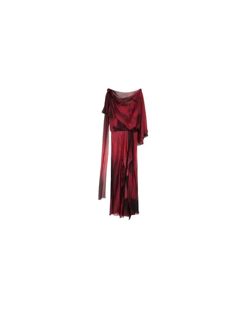 Alberta Ferretti KLEIDER - Maxi-Kleiderauf YOOX.COM Rot