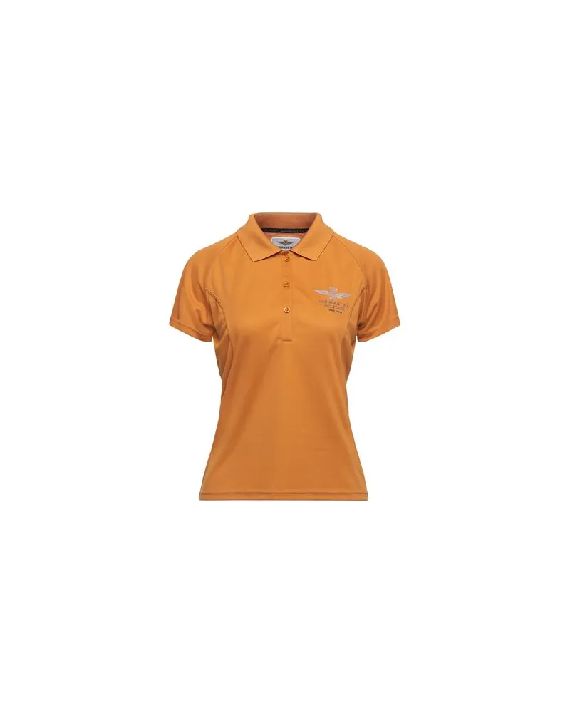 Aeronautica Militare TOPS - Poloshirtsauf YOOX.COM Mandarine