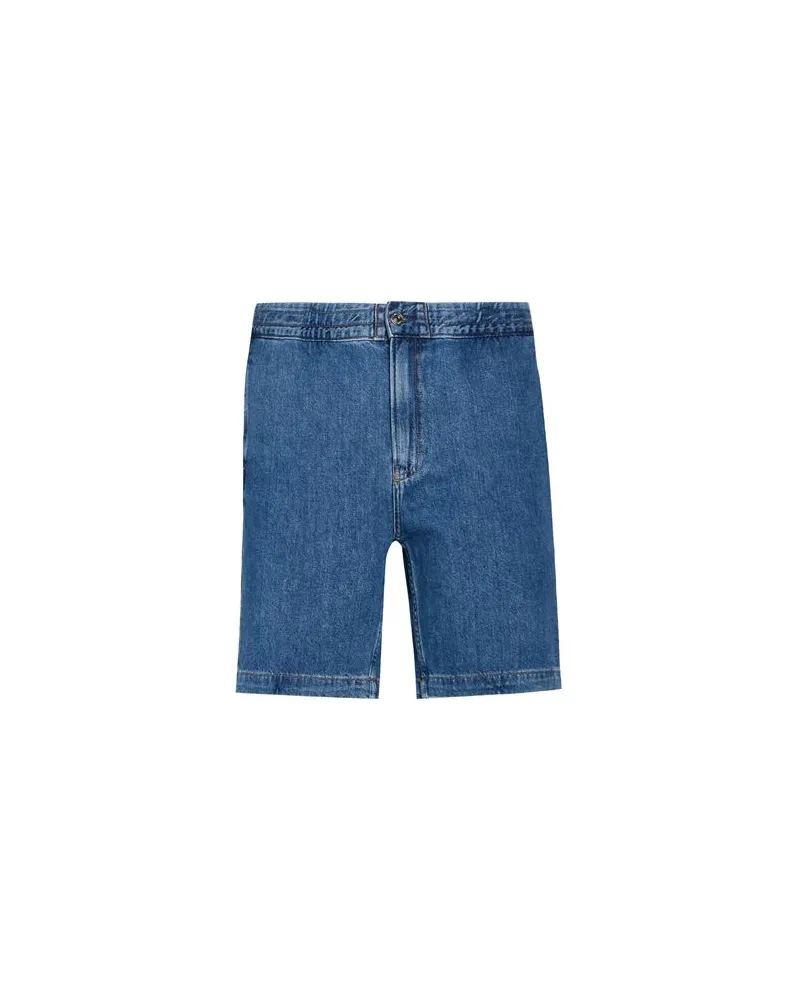 Calvin Klein HOSEN & RÖCKE - Jeansshortsauf YOOX.COM Blau