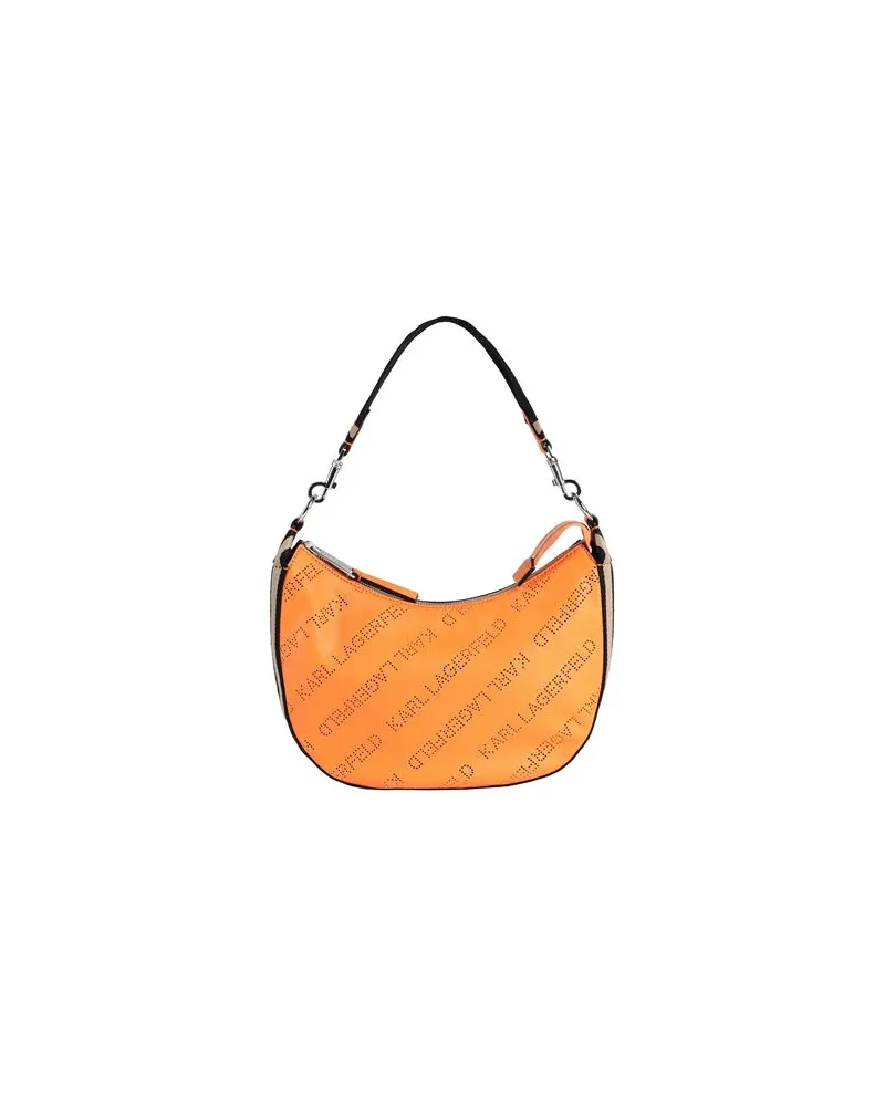 Karl Lagerfeld K/MOON SM SHOULDERBAG  - TASCHEN - Handtaschenauf YOOX.COM Mandarine