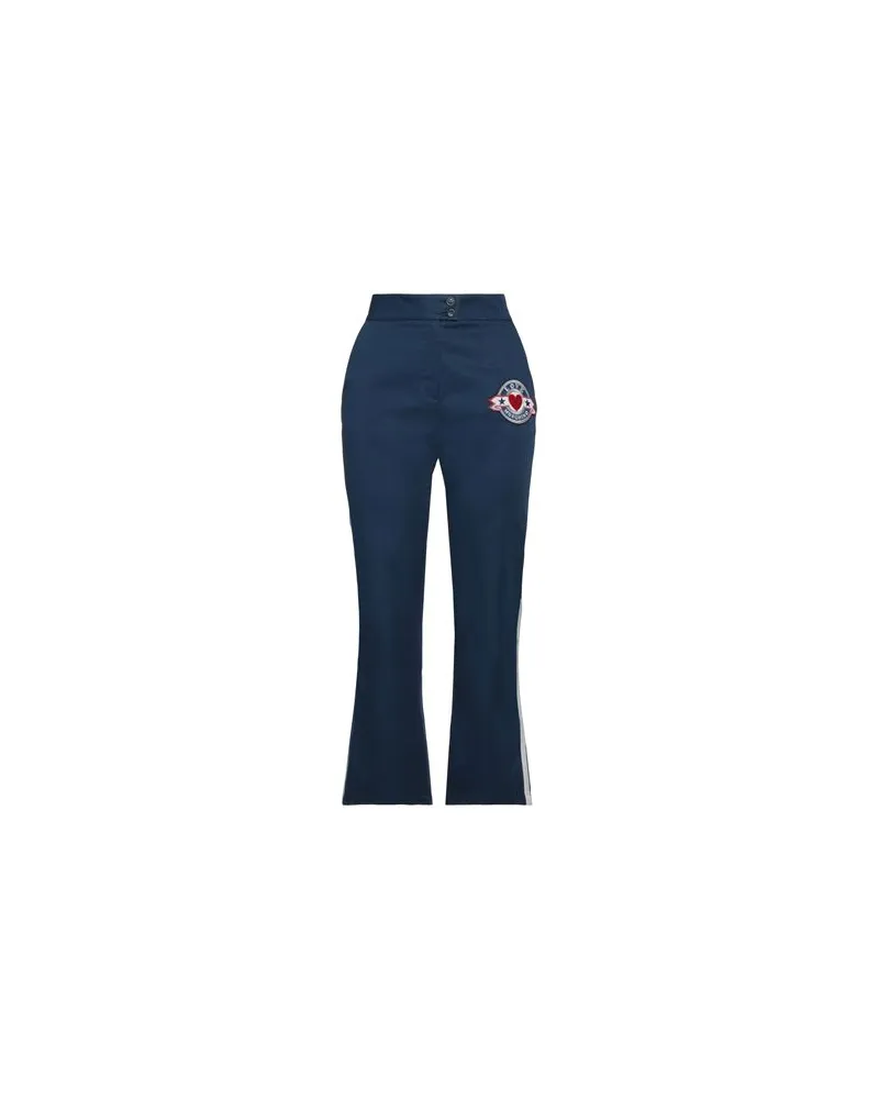 Moschino HOSEN & RÖCKE - Hosenauf YOOX.COM Blau