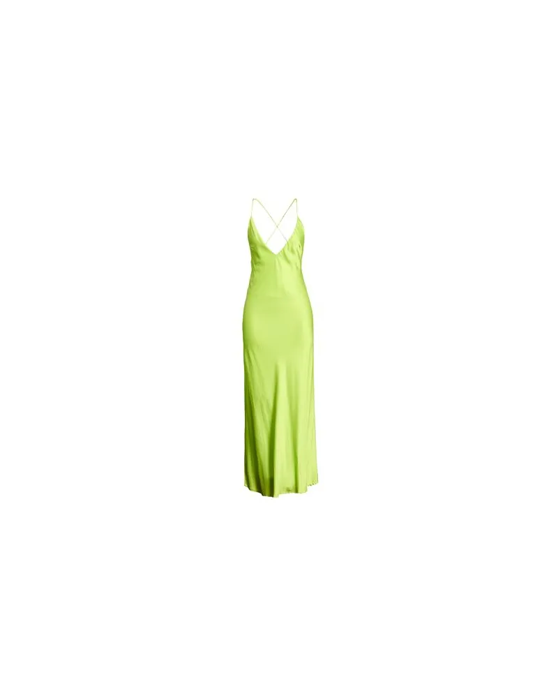 MC2 Saint Barth KLEIDER - Maxi-Kleiderauf YOOX.COM Limettengrün