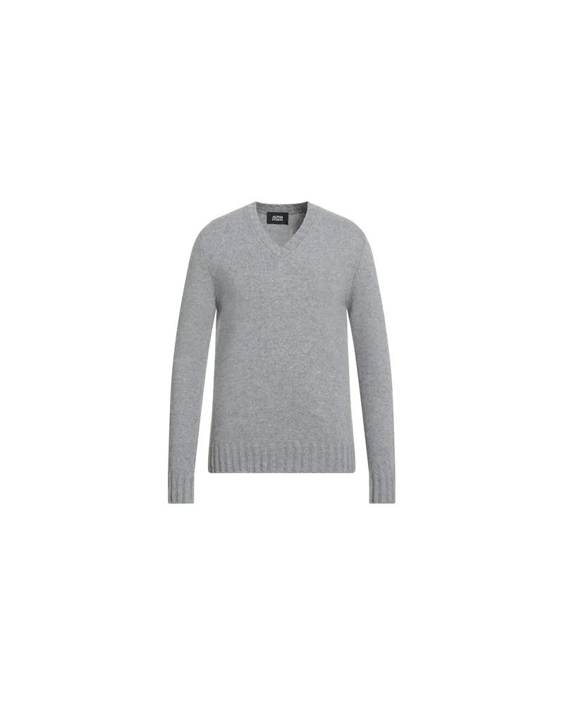 Alpha Studio STRICKWAREN - Pulloverauf YOOX.COM Grau