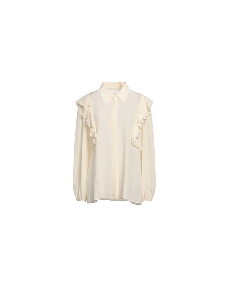 Chloé TOPS - Hemdenauf YOOX.COM Cremeweiß